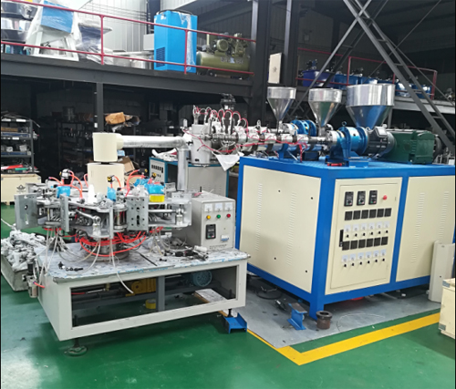 六模轉(zhuǎn)盤式高阻隔吹塑機(jī)