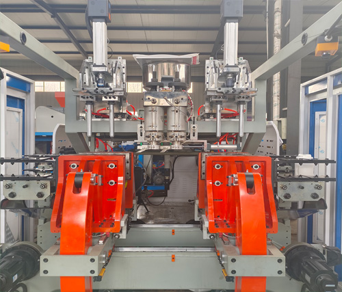 全電動一出二吹塑機